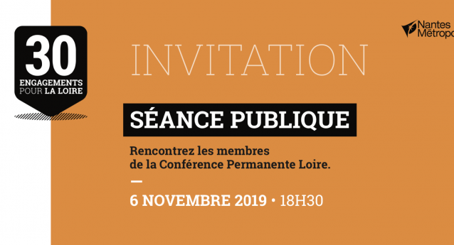 Rencontrez les membres de la Conférence Permanente Loire le 6 Novembre 2019